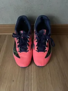 asics スニーカー　レーザービーム レッド/ネイビー 24.0