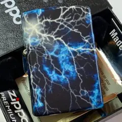 新品 Zippo 純正 ライトニング 蓄光 稲妻 5面連続柄 ジッポーライター