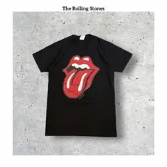 ローリング・ストーンズ Tシャツ 黒 00s コピーライト 両面プリント