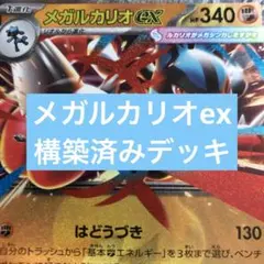 メガルカリオex構築済みデッキ
