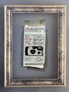 トップバリュ 使いきりカメラ 27枚撮り フラッシュ付き　新品のサムネイル
