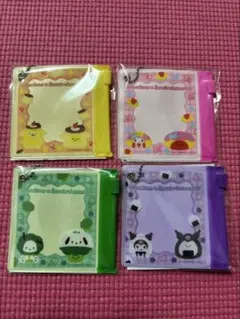 サンリオ　オリジナルミニポーチチャーム4種類　セブンイレブン限定