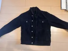 ネイビー コーデュロイジャケット Sサイズ