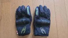 KOMINE バイク用メッシュグローブ ブラックのサムネイル