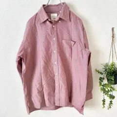 UNIQLO JW ANDERSON オックスフォードシャツ 長袖 レッド M