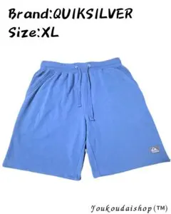 QUIKSILVER スウェット ハーフパンツ ネイビー XL