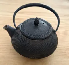 南部鉄器 鉄瓶 急須 ミニ急須 茶道具 霰模様 あられ模様 伝統工芸品