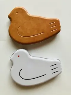 鳩サブレー　2個セット 豊島屋　鳩の日限定缶　鳩サブレ缶