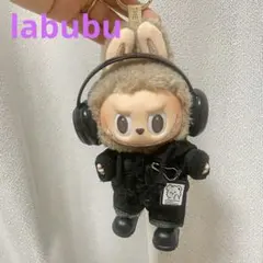 【5点セット】ラブブ labubu イヤホン 着せ替え 服 ぬい服 ロック
