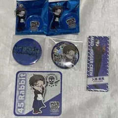 ヒプマイ アニカフェ 銃兎 ロング缶バッジ コースター アクスタ