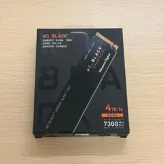 WD_BLACK SN850X 4TB M.2 NVMe SSDのサムネイル