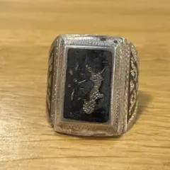スターリングシルバー　STERLING刻印　ヴィンテージリング　925のサムネイル