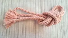 帯締め　正絹　四つ丸組編み