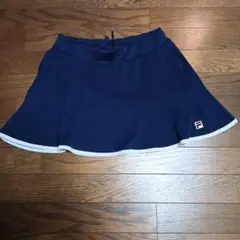 FILA ネイビーフレアスカート