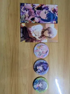 プロセカ缶バッチ3+特典2の5セット