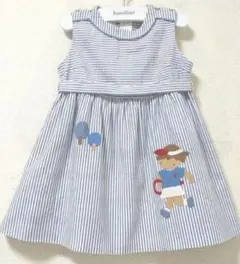 レア 希少 美品 familiar ファミリア レトロ ワンピース 100