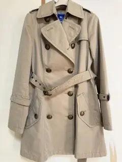 バーバリー　ブルーレーベル　サイズ40 トレンチコート　金属ボタン