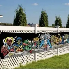 迅速発送！　サンタクルーズ バナー タペストリー スケボー フラッグ Ｂタイプ