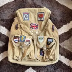 希少！RUGBY RALPHLAUREN パッチ付きリュック　ラルフローレン