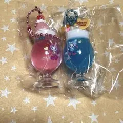 ベリエちゃん　ブルーベリエちゃん　クリームソーダマスコット　ガチャ