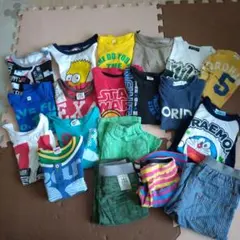 男の子１１０センチ夏服 19点