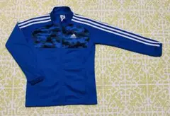 adidas 迷彩柄 ウィンドブレーカー　ジャージ　サッカー　ピステ150cm