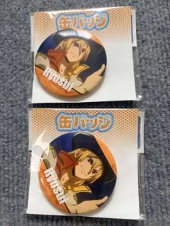 Dr.STONE きゃらドリ サバゲー ビッグ缶バッジ 七海龍水 4点セット