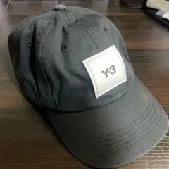 Y-3 ワイスリー ロゴキャップ 黒
