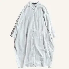 専用群言堂 登美 リネン100 % 麻 チュニック 石見銀山 ブラウス - メルカリ