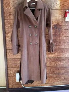 OLIVE des OLIVE ブラウン トレンチコート