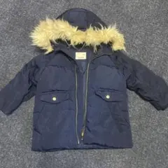 Zara Kids フード付きダウンコート 110 cm