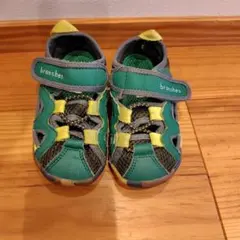 branshes サンダル キッズ グリーンのサムネイル