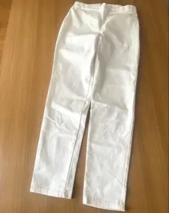 未使用✨ GU ジーユー クロップドレギンスパンツ ホワイト L