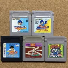 【GB】ゲームボーイソフト　5本まとめ売り