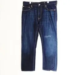 UNIQLO　ストレートデニム　 ゆったりサイズ　ウエスト88cm