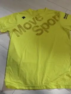 DESCENTE Move Sport Tシャツ イエローのサムネイル