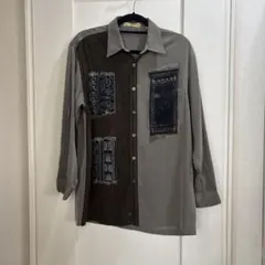 BALENCIAGA バレンシアガ メンズ 長袖シャツ カーキ ヴィンテージのサムネイル