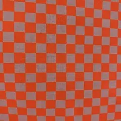 USA コットン　チュラピンク　蛍光色　オレンジ　カットクロス　50×55巾