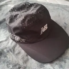 New Balance ニューバランス ランニングキャップ ブラック メッシュ