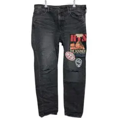HYSTERIC GLAMOUR　デニムパンツ　ダメージ加工のサムネイル