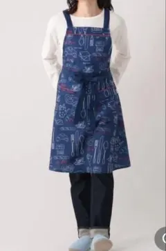 アフタヌーンティーエプロン 新品　イザベルボアノフレアAP