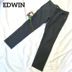 EDWIN 裏起毛スキニーパンツ　デニム　高ストレッチ　秋冬　ボトムス　M
