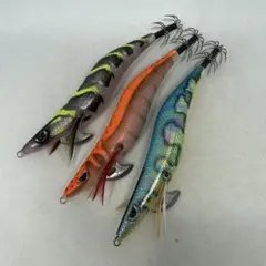 クリックス新品エギ 3.5号 多色展開 12個セット中古４個計16個セット クリックス新品エギ 3.5号 多色展開 12個セット中古4個計