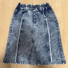 ブリーズ 130サイズ デニムスカート ウエストゴム