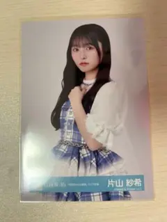 日向坂46 片山紗希 5回目のひな誕祭 ライブ衣装 生写真 3枚 - メルカリ