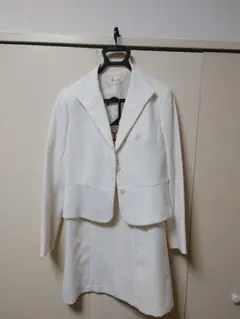 フォーマルスーツ13号　上下セットアップ　ワンピース　3点セット