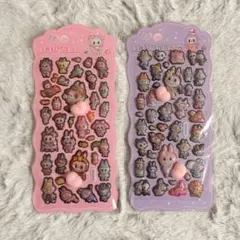 【新品】ラブブ ぷにぷにシール おしりシール 2枚セット ボンボンドロップシール