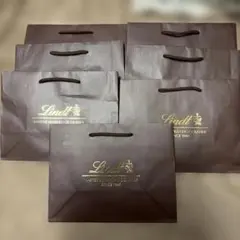 Lindt ショッピングバッグ 7枚セット