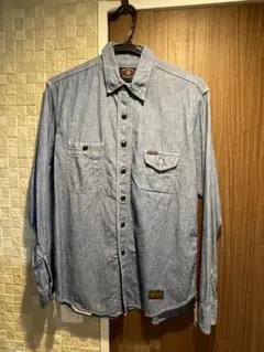 トイズマッコイ シャンブレー長袖シャツ サイズ17 XL - メルカリ