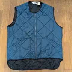 DEAD未使用◎USA製 ビンテージ 70s BIGSMITH 中綿ベスト L◎ 古着 70年代 ビッグスミス Big Smith キルティングベスト USA製 メンズ